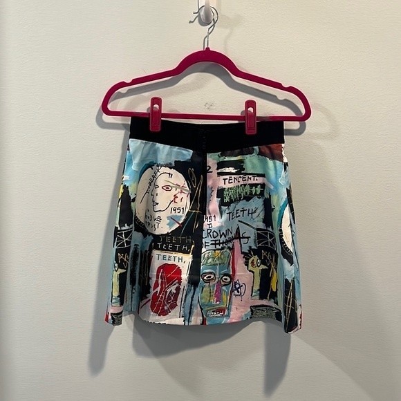 Alice + Olivia x Basquiat artist collaboration “Riley” skirt 2 - Picture 4 of 4